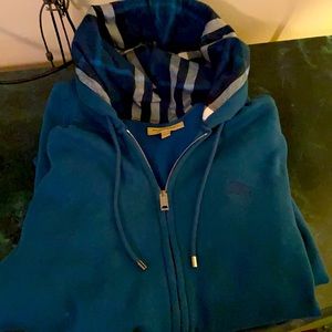 Burberry Zip-Up Hoodie